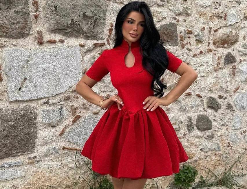 Robe Off-Shoulder Lacée